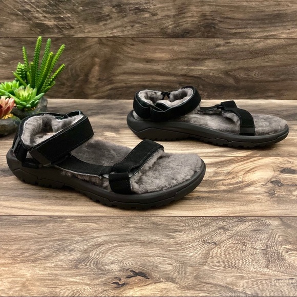 NIB Teva Hurricane Shearling Lined Sport Sandal - Picture 7 of 16